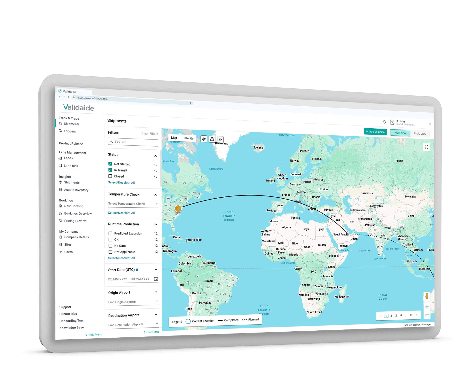 SkyCell_Validaide_Software_Map